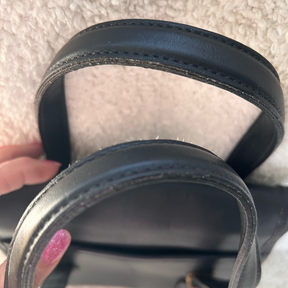 Vintage Coach Belmont Black Leather Bag with gold hardware - Picture 9 of 15